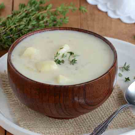 Creamy Potato Onion Soup