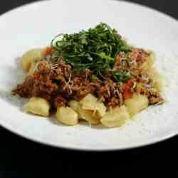 Gnocchi Bolognese