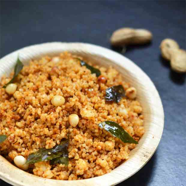 Sama (Kuthiravali) Peanut Rice