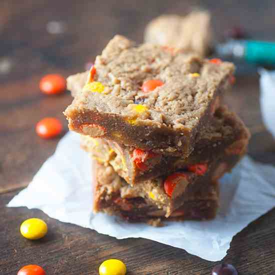 Peanut Butter Blondies