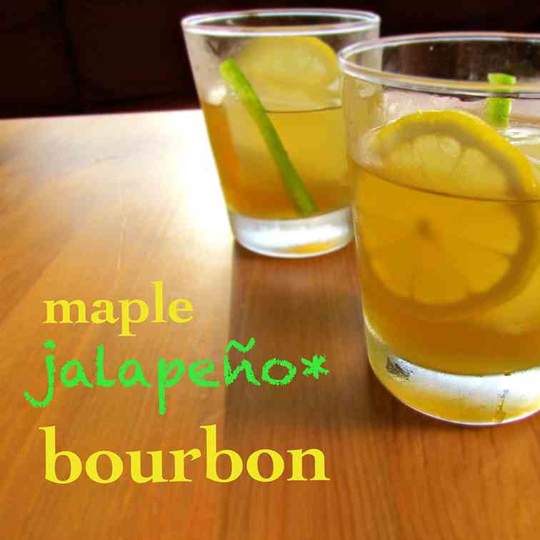 Maple-Jalapeño Bourbon Cocktail
