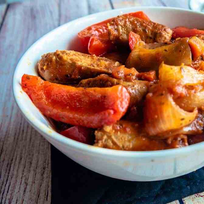 Instant Pot Sausage and Peppers