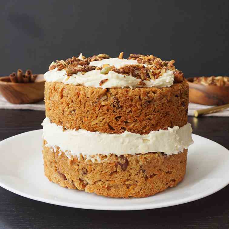 Grain-free carrot cake