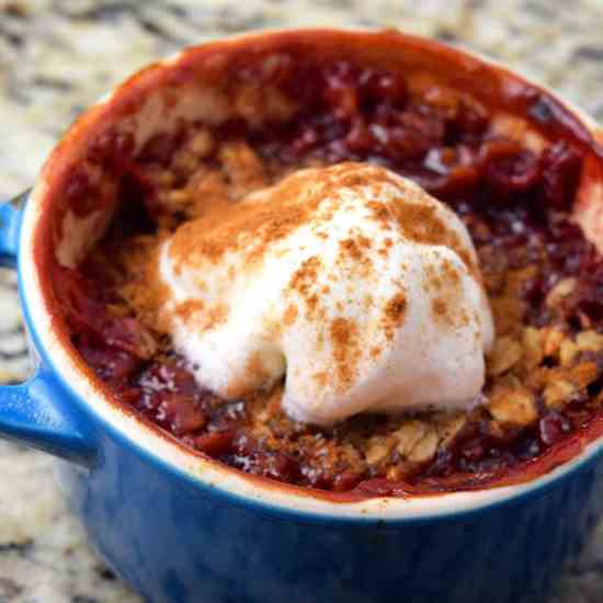 Perfect Plum Crumble