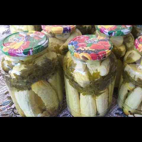 White Cucumber Pickle