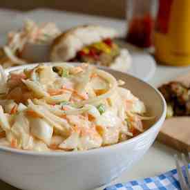 Pineapple coleslaw