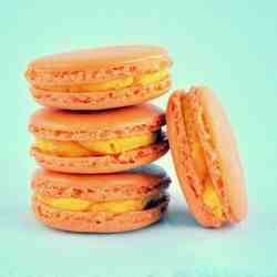 Pumpkin macarons