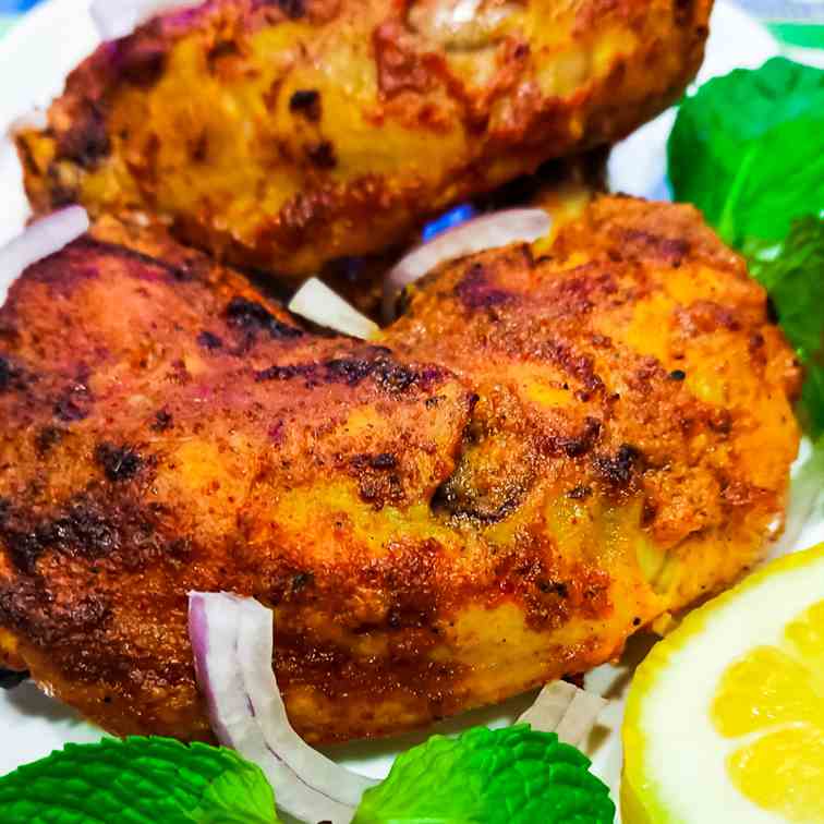 Tandoori Chicken in oven
