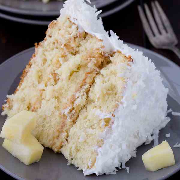  Pineapple Coconut Cake