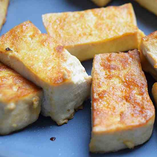 Crispy Pan-Fried Tofu