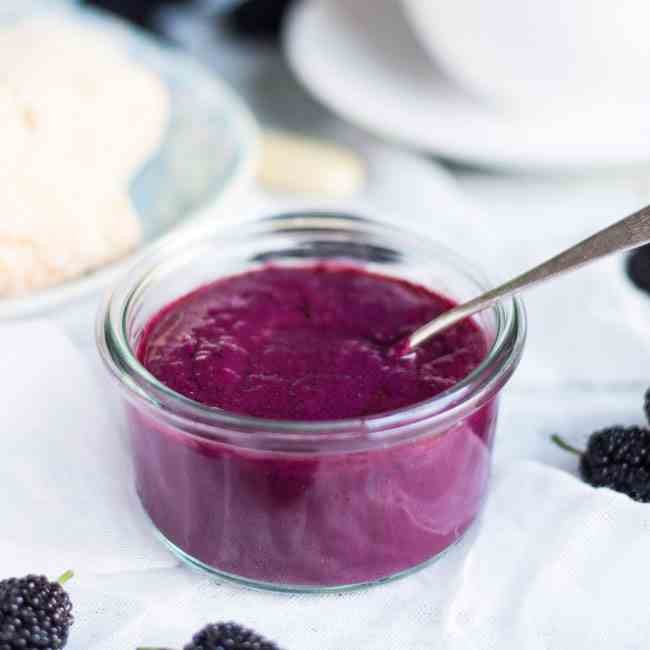 Mulberry Curd