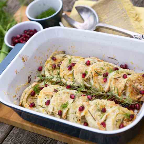 Roasted Fennel with Parmesan