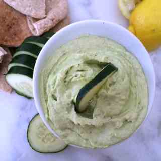 Homemade Edamame Hummus