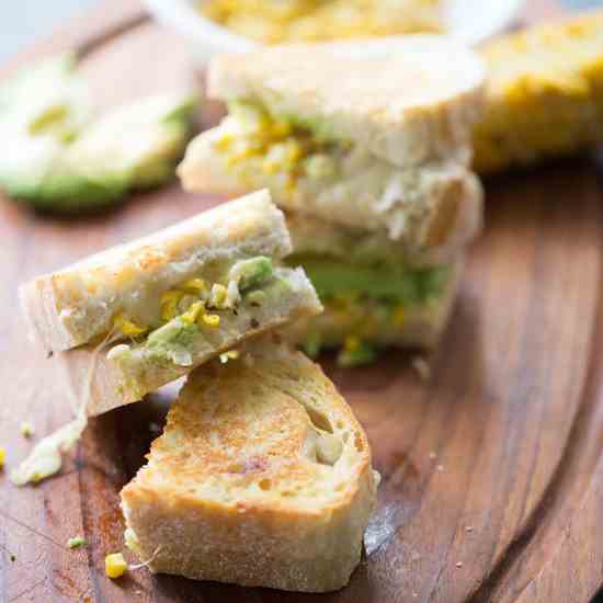 Avocado Grilled Cheese