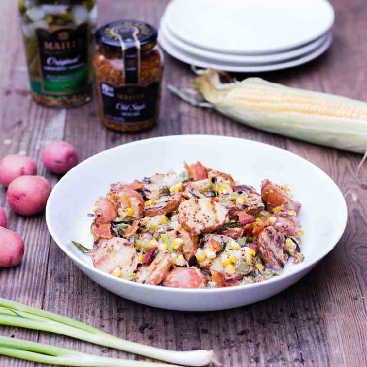 Grilled Potato Salad 