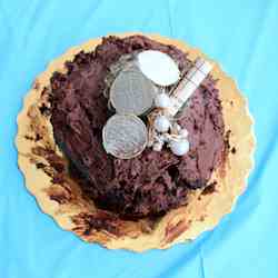Chocolate Treasure Island Cake