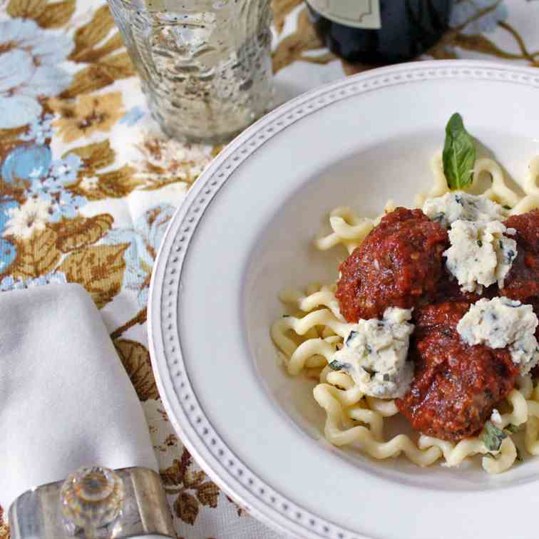 Pork Meatballs with Fresh Tomato Sauce