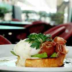 Prosciutto and Eggs