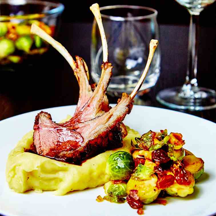 Roasted Rack of Lamb