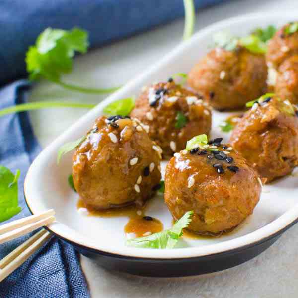 Asian Pork Meatballs