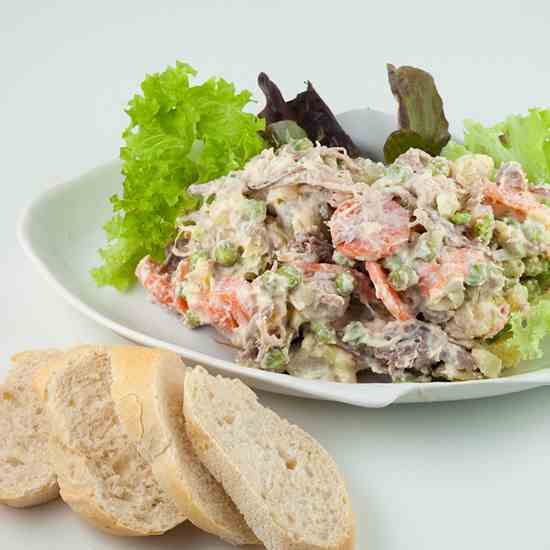 Limburger cold salad a.k.a. koude schotel
