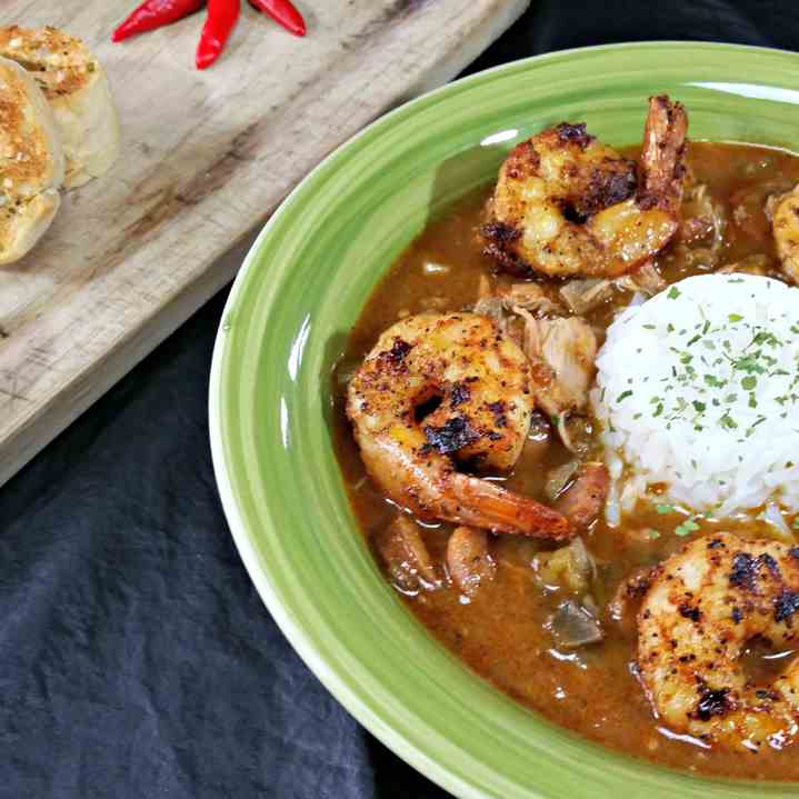 Chicken and Sausage Gumbo