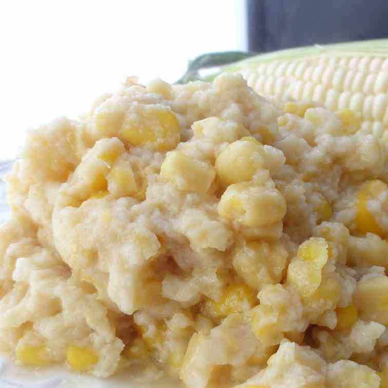 Lightened Up Corn Pudding