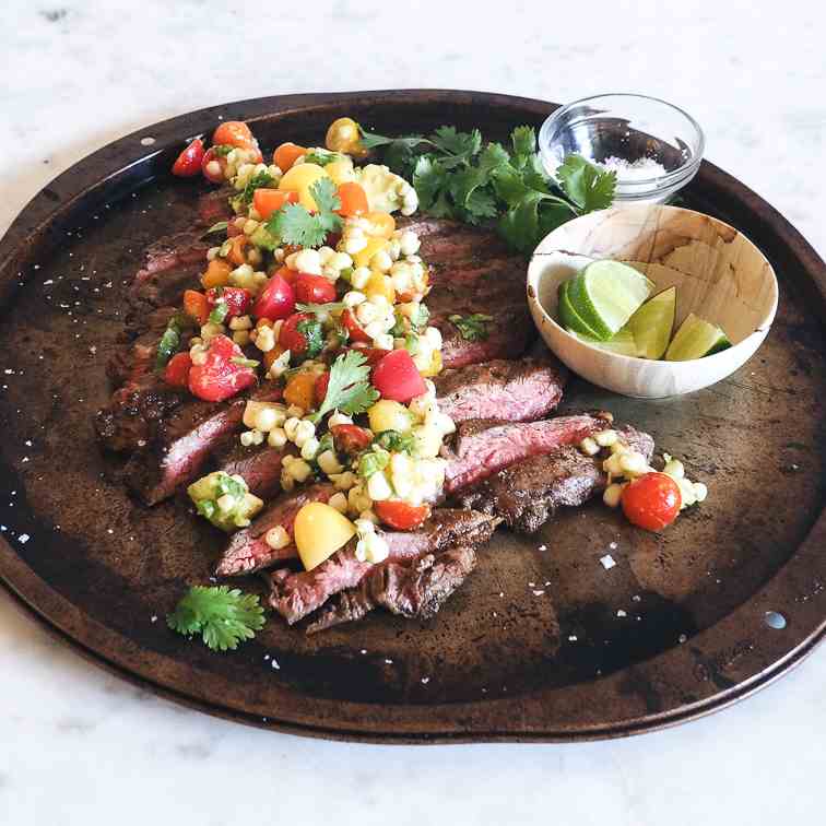 Chile Lime Spice Rubbed Steak