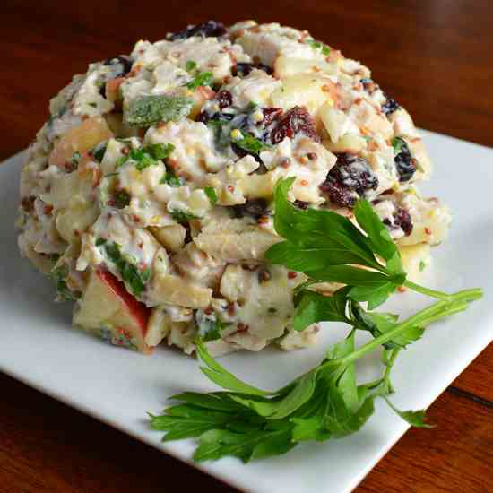 Apple Cranberry Chicken Salad