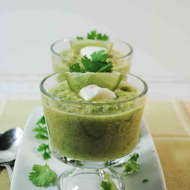 Summer Fresh Cucumber Gazpacho