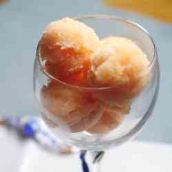 Cantaloupe Sorbet