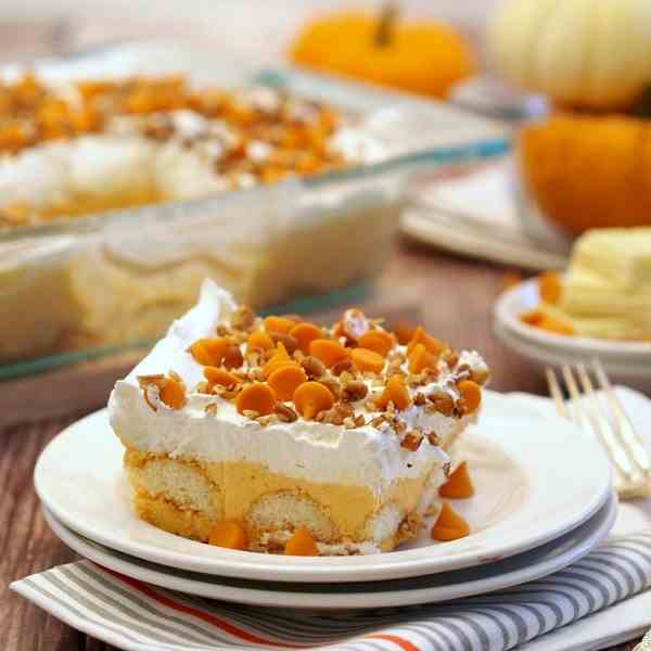 Pumpkin Pie Dessert Lasagna