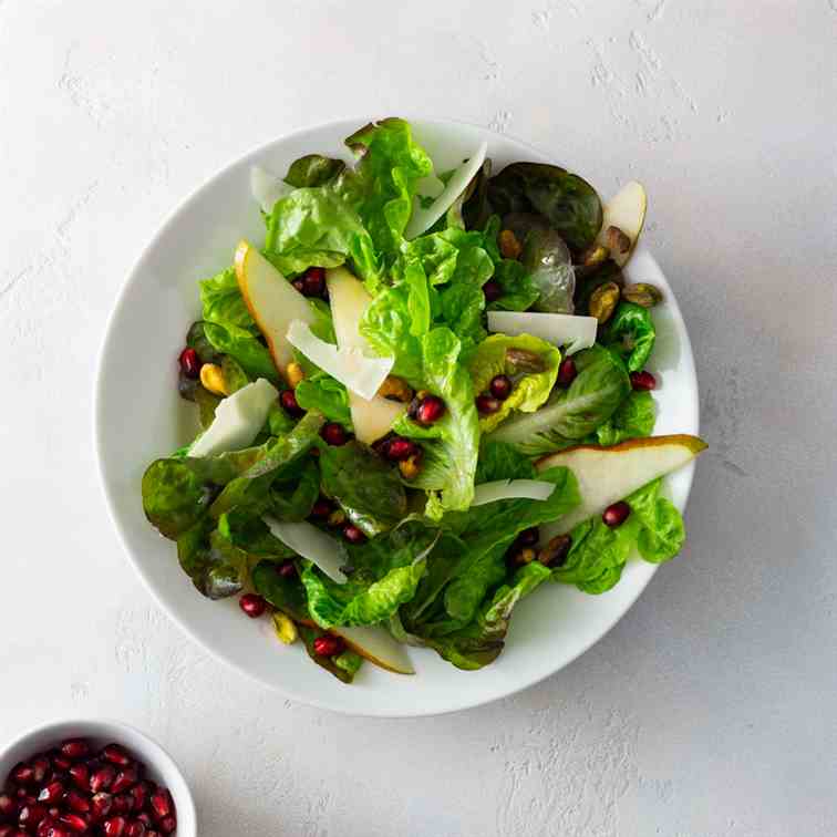 Pear and Pomegranate Salad