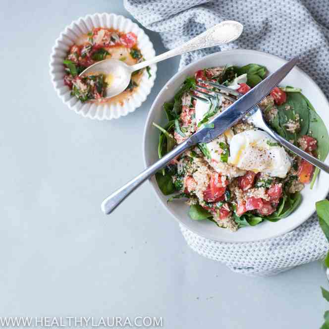 Quinoa - Wild Garlic Salad