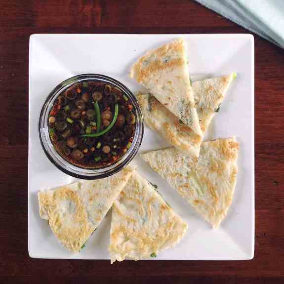 Korean-Style Scallion Pancakes