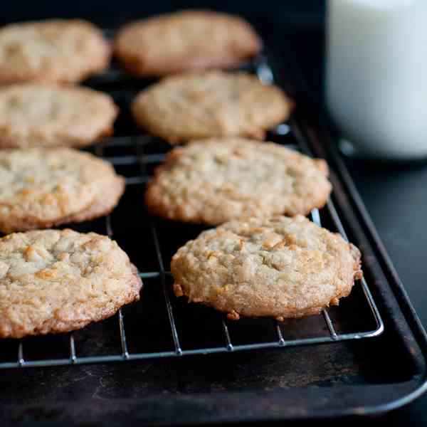 Butterscotch Coconut Cookies