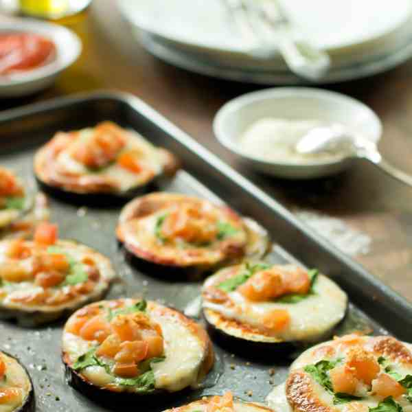 Eggplant Pizza Bites