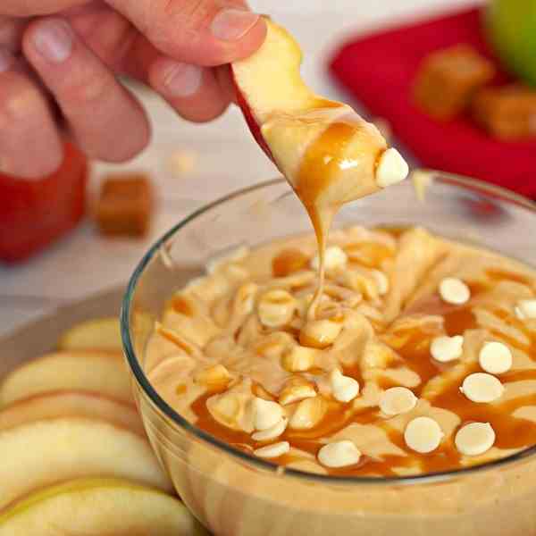 Skinny Caramel Apple Dip