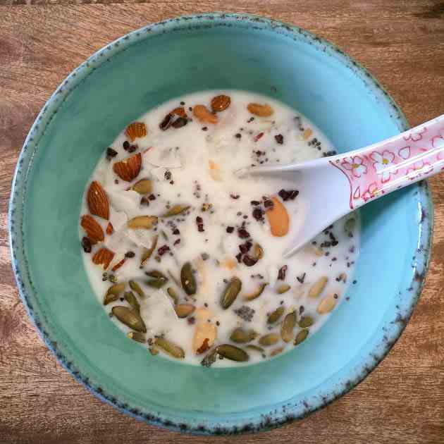 Easy Nut - Seed Keto Granola Recipe