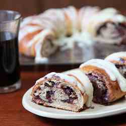 Red Wine Chocolate Coffee Cake