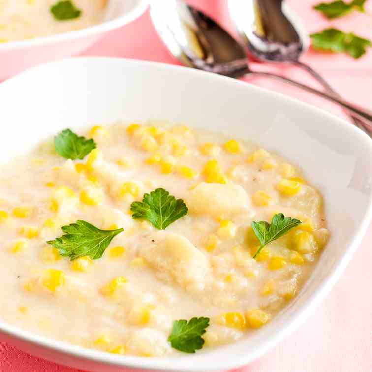 Skinny Corn Chowder