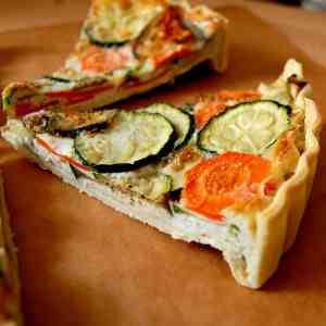 Garden Vegetable Quiche