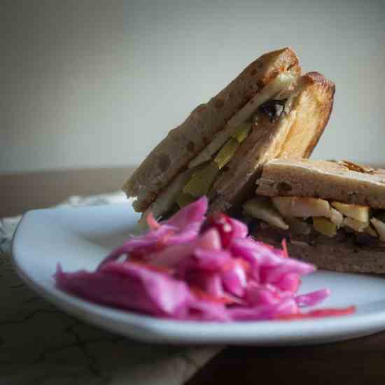 Israeli sabich sandwich