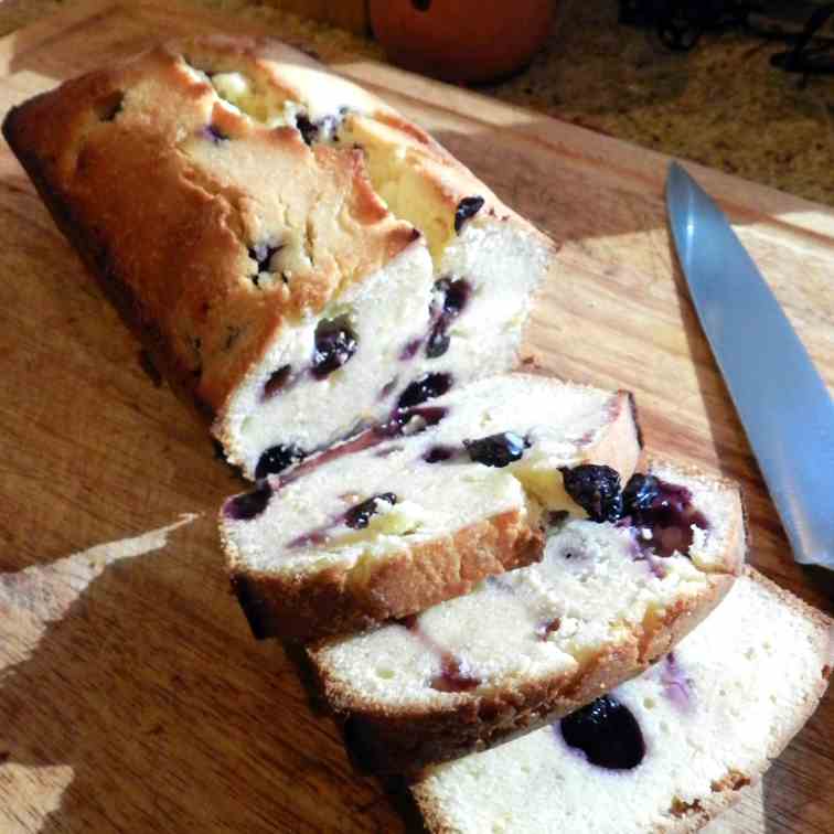 Lemon Blueberry Pound Cake