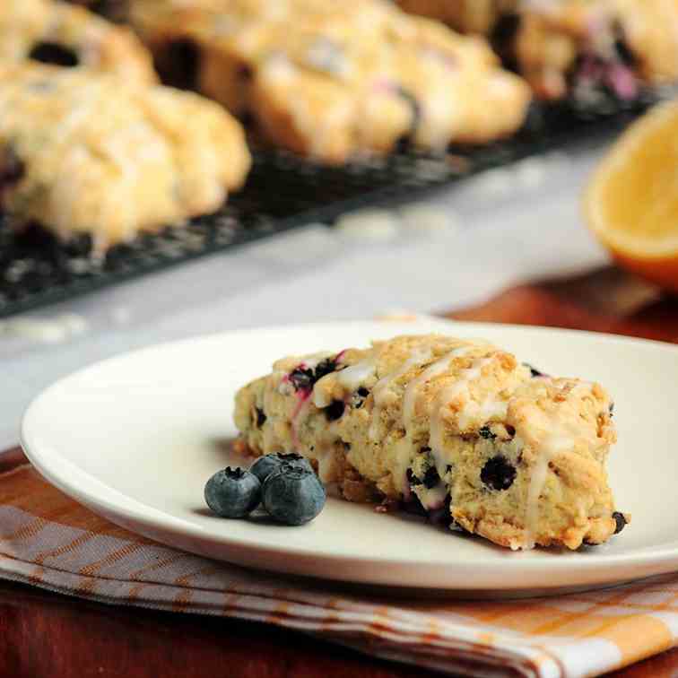 Lemon Blueberry Scones