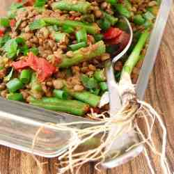 Sundried Tomato, Bean & Lentil Salad