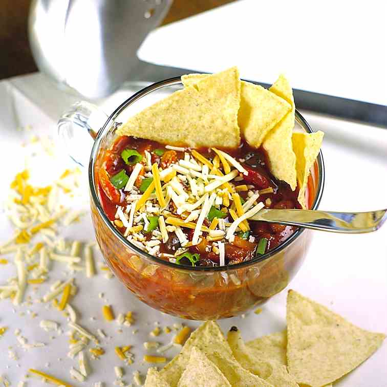 BBQ Chicken Chili