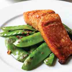 Baked Soy and Sesame Salmon 