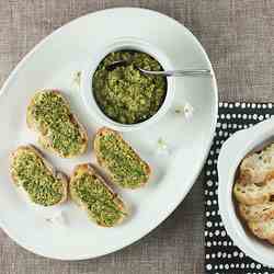 Rapini and Pecan Pesto