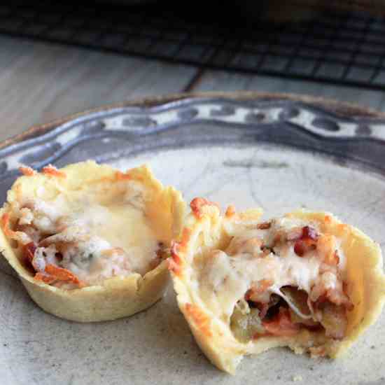 Roasted Chile, Cheese, and Mini Tamale Pie